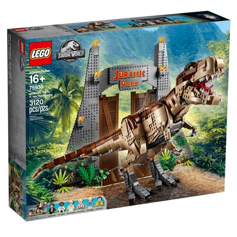 lego t rex dinosaur set.